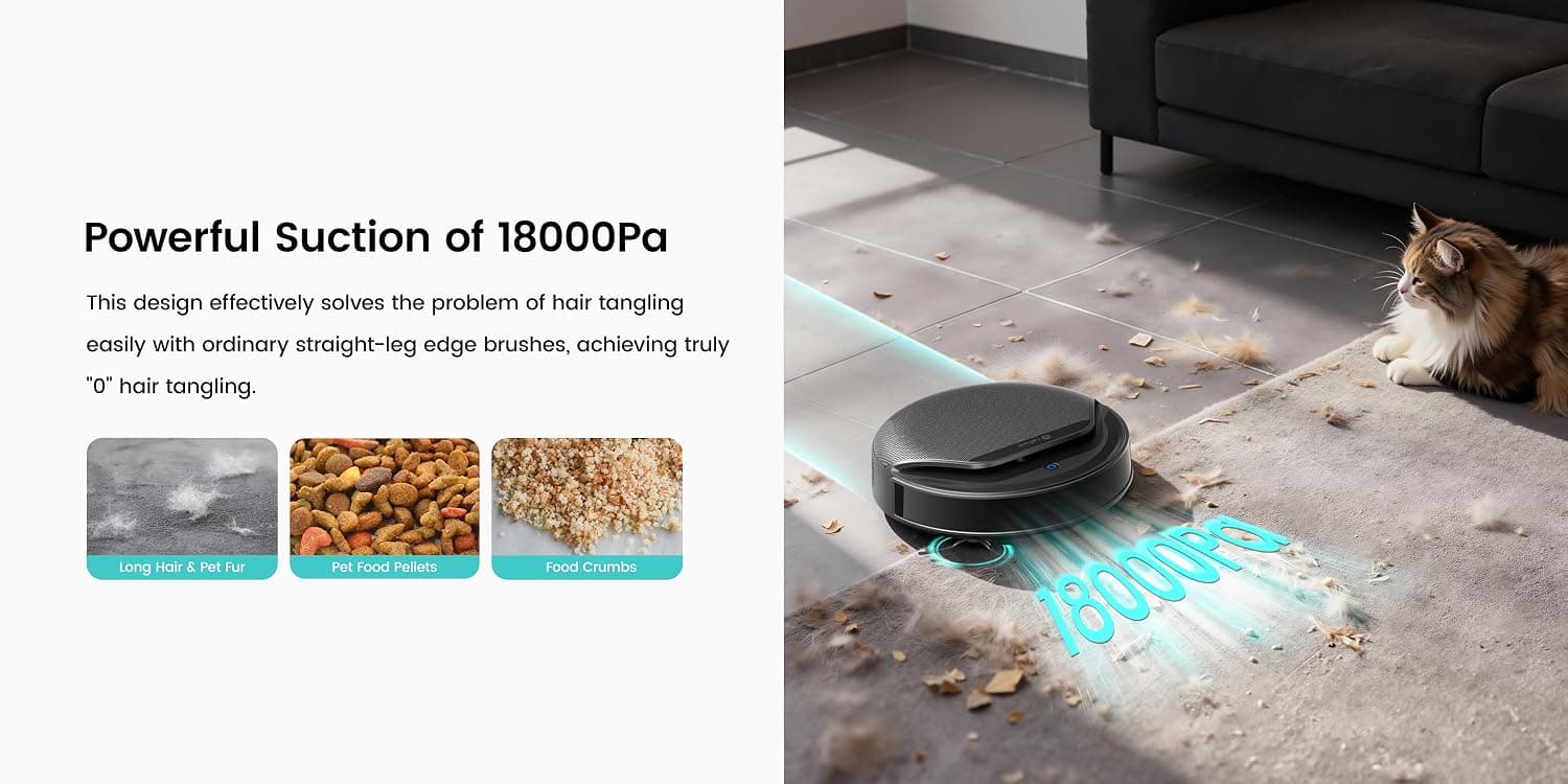 Dog and cat sitting beside a PETLIBRO smart feeder